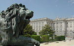 Outside of the palace