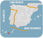 Gran Canaria map hotel