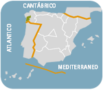 Vigo hotels map