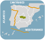 Toledo hotels map