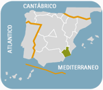 Costa Brava hotels map