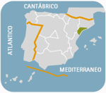 tarragona hoteles mapa