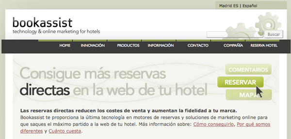 bookassist soluciones para hoteles