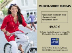 MURCIA SOBRE RUEDAS Desde €&euro;49.50