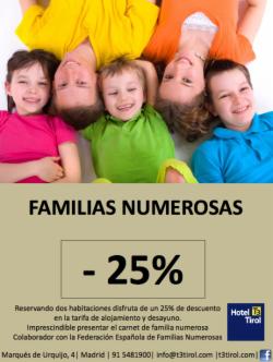 FAMILIAS NUMEROSAS