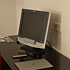 Desk in room