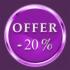 20% Early Booking Offer - 30 days in advance De €52